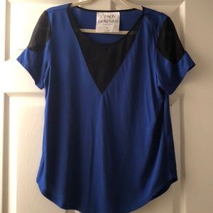 Upson Downes Blue Top